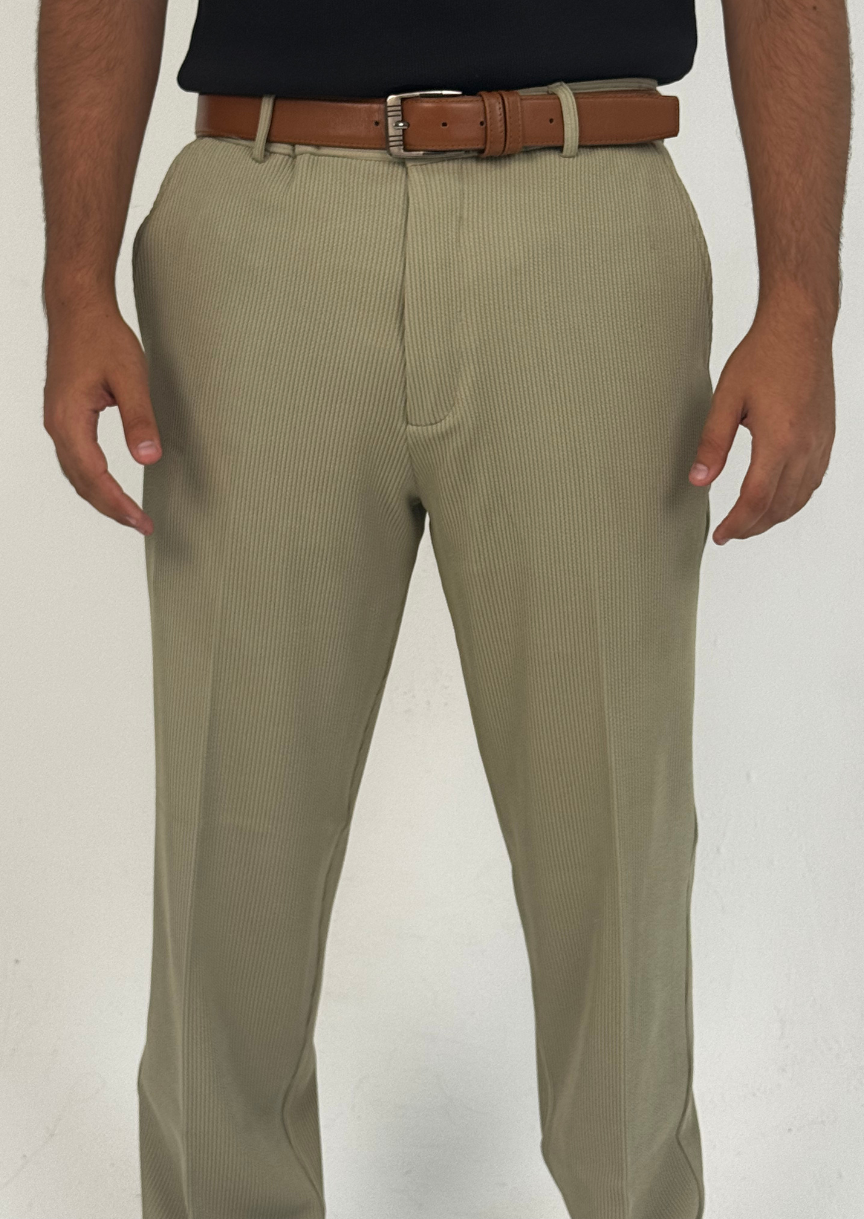 Olive Classic Pants