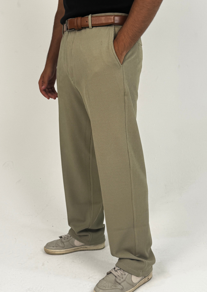 Olive Classic Pants