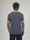 RINGER T-SHIRT GREY