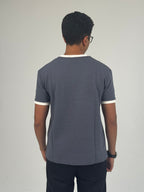 RINGER T-SHIRT GREY