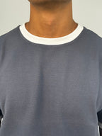 RINGER T-SHIRT GREY
