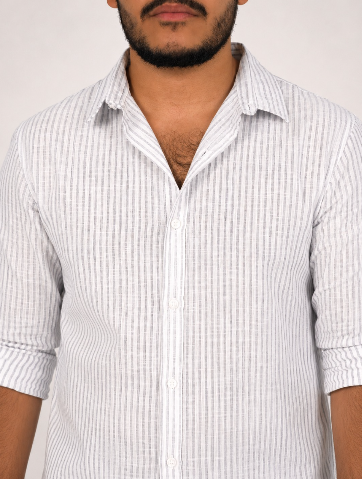 Long Sleeve Striped Shirt
