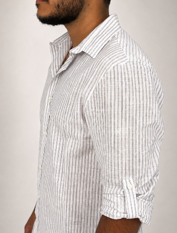 Long Sleeve Striped Shirt