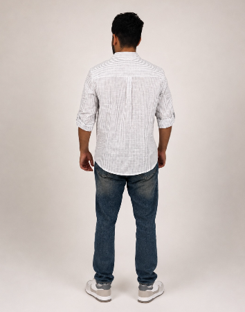 Long Sleeve Striped Shirt