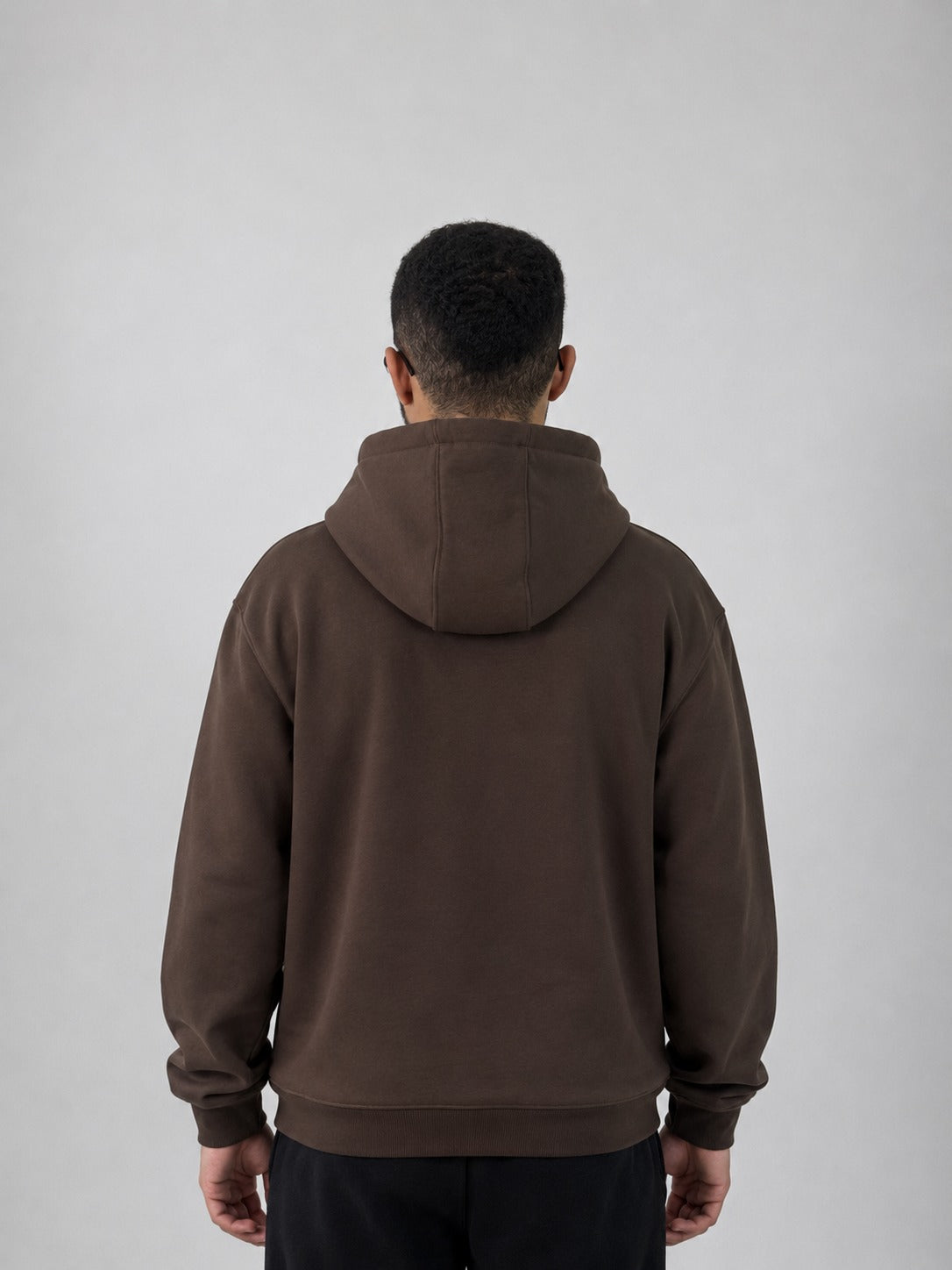 Hoodie-(Brown)